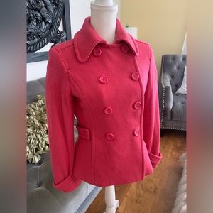 Women’s Express Studio Hot Pink Coat Size XS